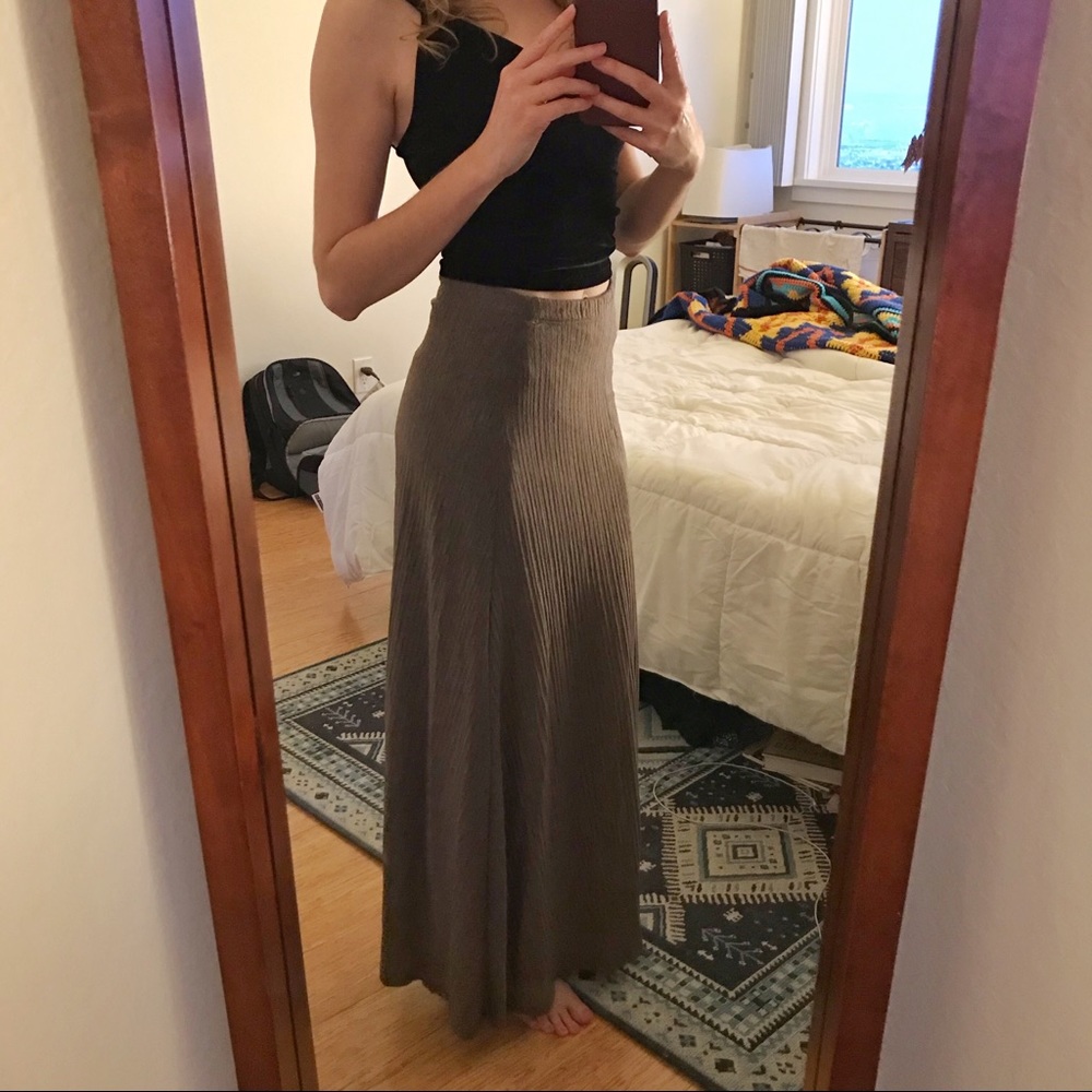 LAST CHANCE! Heather Brown Long Skirt